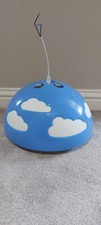 Ikea Skojig Pendant Cloud Design Ceiling Light Blue (2 available price is for 1)