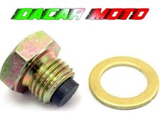 Magnetic oil drain - plug, derbi
