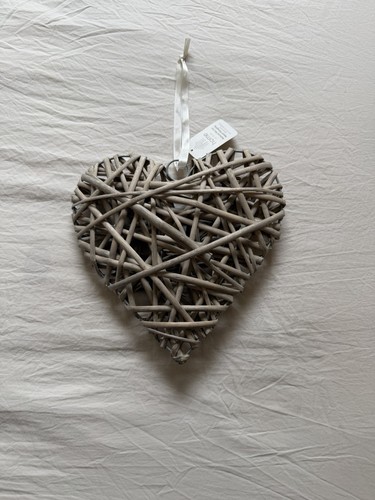 Decorative wicker love heart - love,