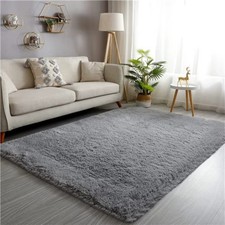 Soft plush area rug anti - plush,