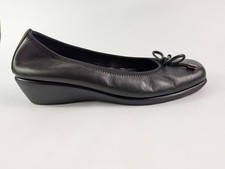 TLC Black Leather Slip On
