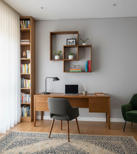 Wooden Floating Wall Shelves