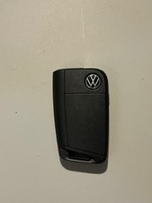 GENUINE VOLKSWAGEN 3 BUTTON REMOTE FLIP KEY FOB TESTED & WORKING 2G6959752BA