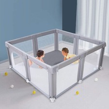 Large Baby Playpen Indoor & Outdoor Kids Activity Center (125 x 125 x 68cm)