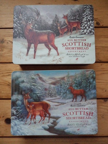 Tartan stags winter - tartan, &