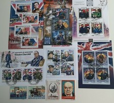 Winston churchill stamps - churchill,
