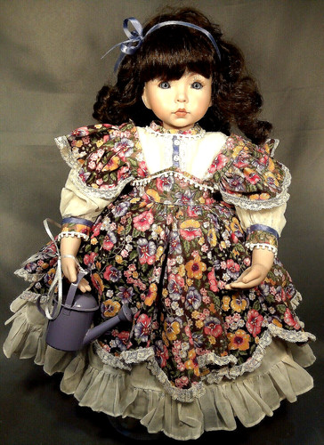 Porcelain doll emily - porcelain, (128)