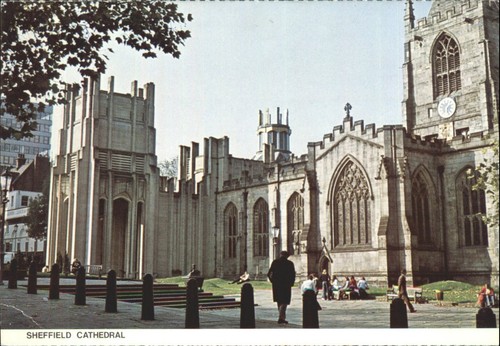 Vintage sheffield cathedral - sheffield,