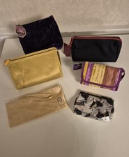 Six Unused Cosmetic Bag with