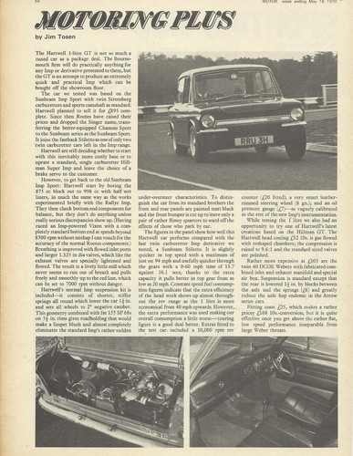 Hartwell sunbeam imp - imp, &