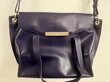 Radley Purple Leather Shoulder Handbag