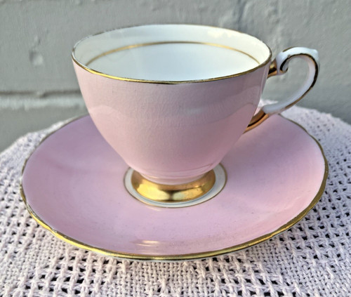 Tuscan china c9013 pink gilt - &,
