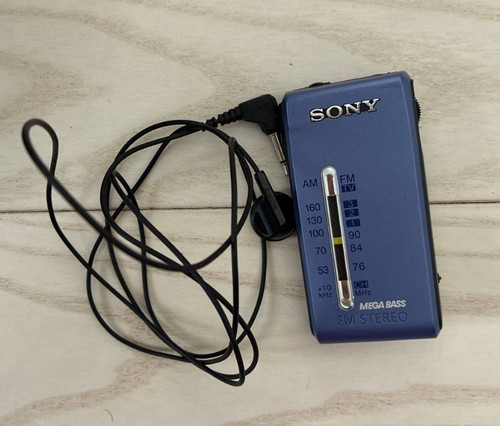 Sony srf s84 pocketable radio - srf-s84,