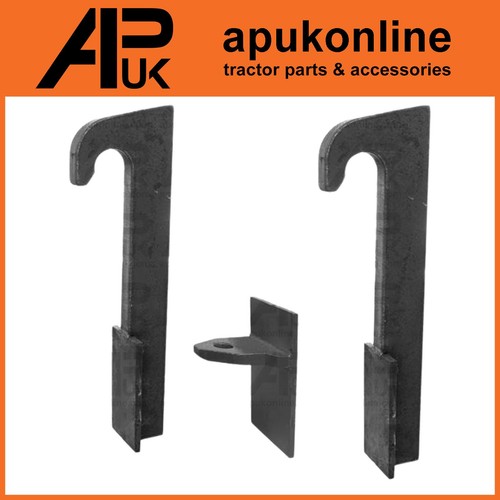 Loader brackets weld - loader,