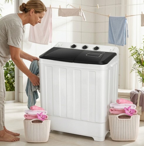 Semi automatic washing machine - semi-automatic,