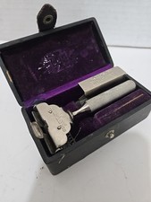 Vintage 1912 GEM Single Edge Safety Razor Case Razor holder