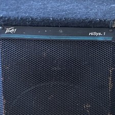 Peavy HiSys -1 speakers x2 Used & in good condition. 