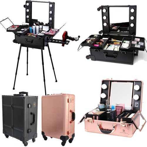 Rolling makeup train table - train,