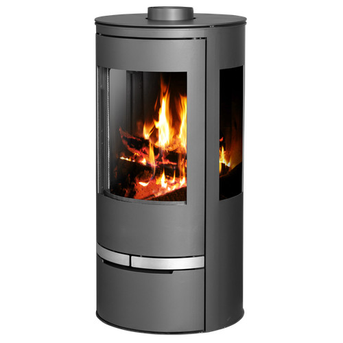 Wood burning stove 7kw - 7kw, large