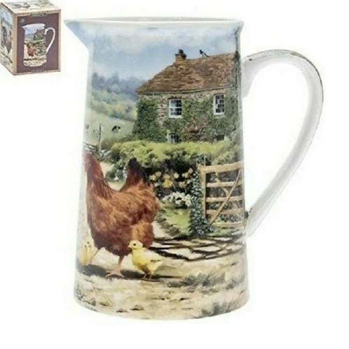 China milk jug 15cm - milk,