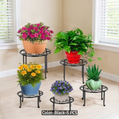 Pcs metal flower pot - metal, stand