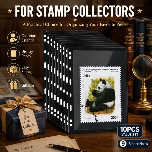 Sheets postage stamp - 10, album
