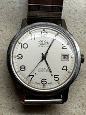 Vintage Pilot Mens Watch ETA 2783 Working