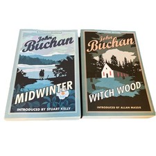 Midwinter & Witch Wood John Buchan Book Bundle Paperbacks Unread.