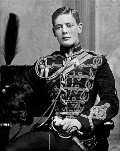Winston churchill young - winston,