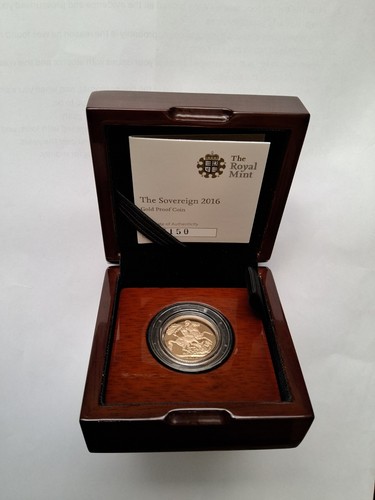 2016 gold proof - full, sovereign