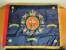 Prince of wales's Leinster Regiment Regimental colours 1st Bn flag