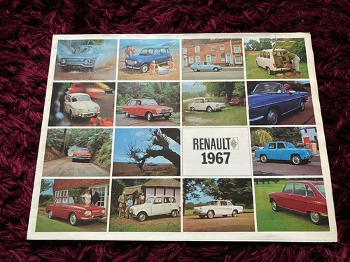 Renault range brochure 1967 - renault,