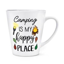 Camping Is My Happy Place 12oz