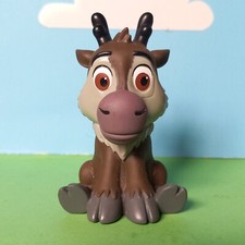 DISNEY 3" BABY SVEN FROZEN YOUNG REINDEER FIGURE BATH TOY