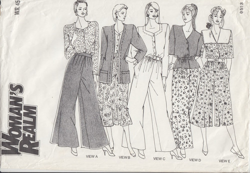 Vtg woman realm pattern - 70's, woman's