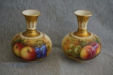 Royal Worcester PAIR of VASES