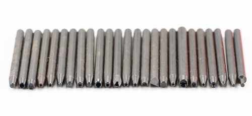 Mixed staking punches - 25,