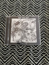 Wet Wet Wet FULLY SIGNED Timeless CD, Marti Pellow