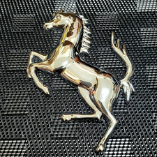 Ferrari 3D Emblem Plate Badge