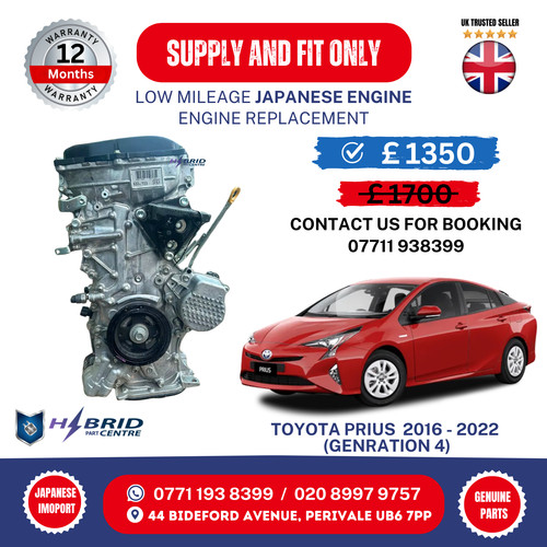 Toyota prius mk4 hybrid - mk4, 1.8