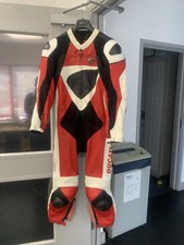 Ducati One Piece Leather Suit Dainese Size 56