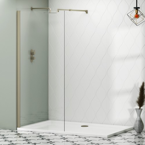 Brushed nickel walk wet - nickel,
