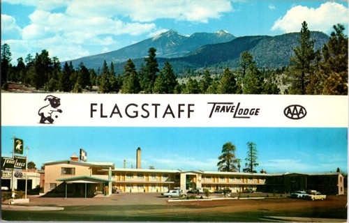 Flagstaff postcard vintage - flagstaff,