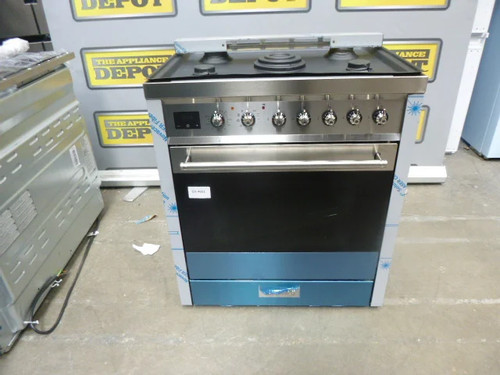 Smeg range cooker steel - range,