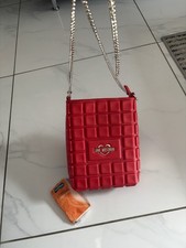 Red Moschino Shoulder Bag