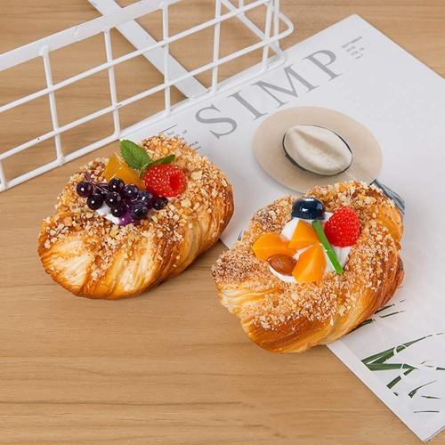 2pcs artificial food bread - artificial,