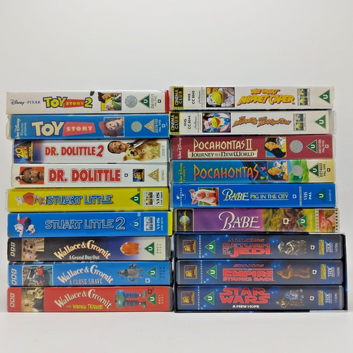 Job lot vhs - vhs, x18