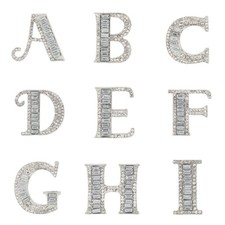 Alphabet Letter A-Z Silver