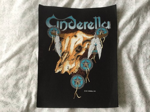 Cinderella 1988 back patch - cinderella,