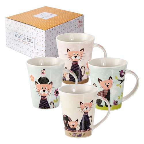 Spotted dog gift - company, cat